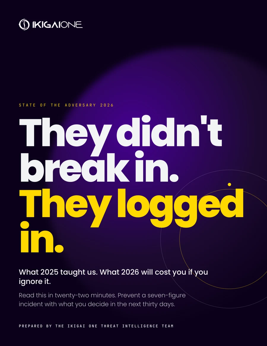 Ikigai One's 40-page branded report, made in NEXGERCORE
