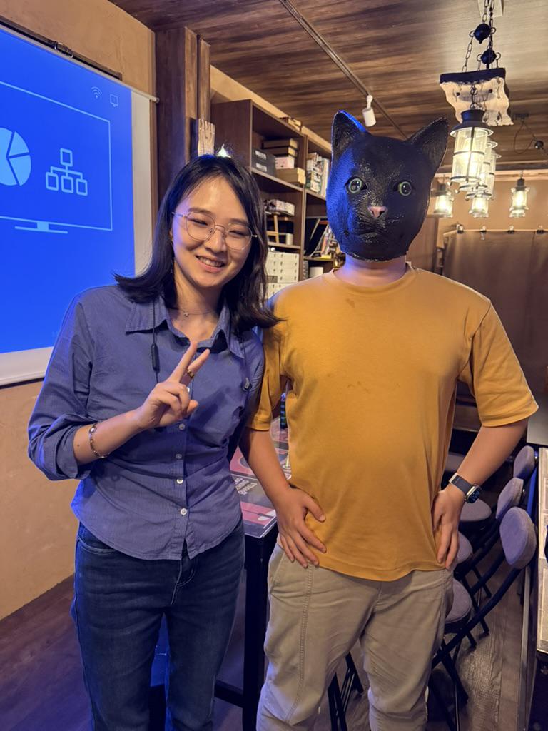 The NEXGERCORE Japan ambassador shared the brochure workflow during the meetup.